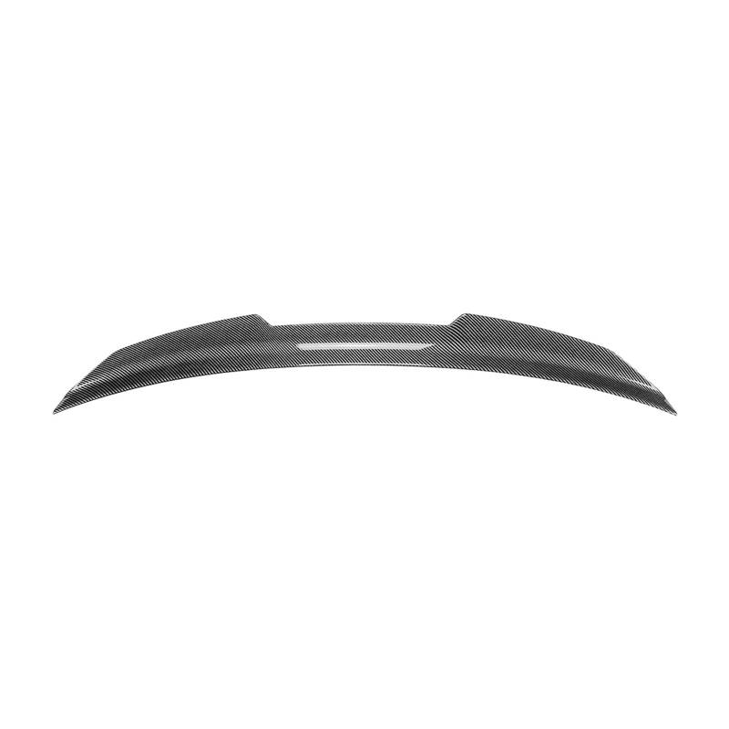 Heckspoiler Regal Für A5 8T Sportback 2007 2008 2009 2010 2011 2012 2013 2014 2015 2016 Viertürer PSM Heckspoiler Spoiler Karosserie-Kit Hecklippe Spoiler(Carbon Black) von ZHANFEIS