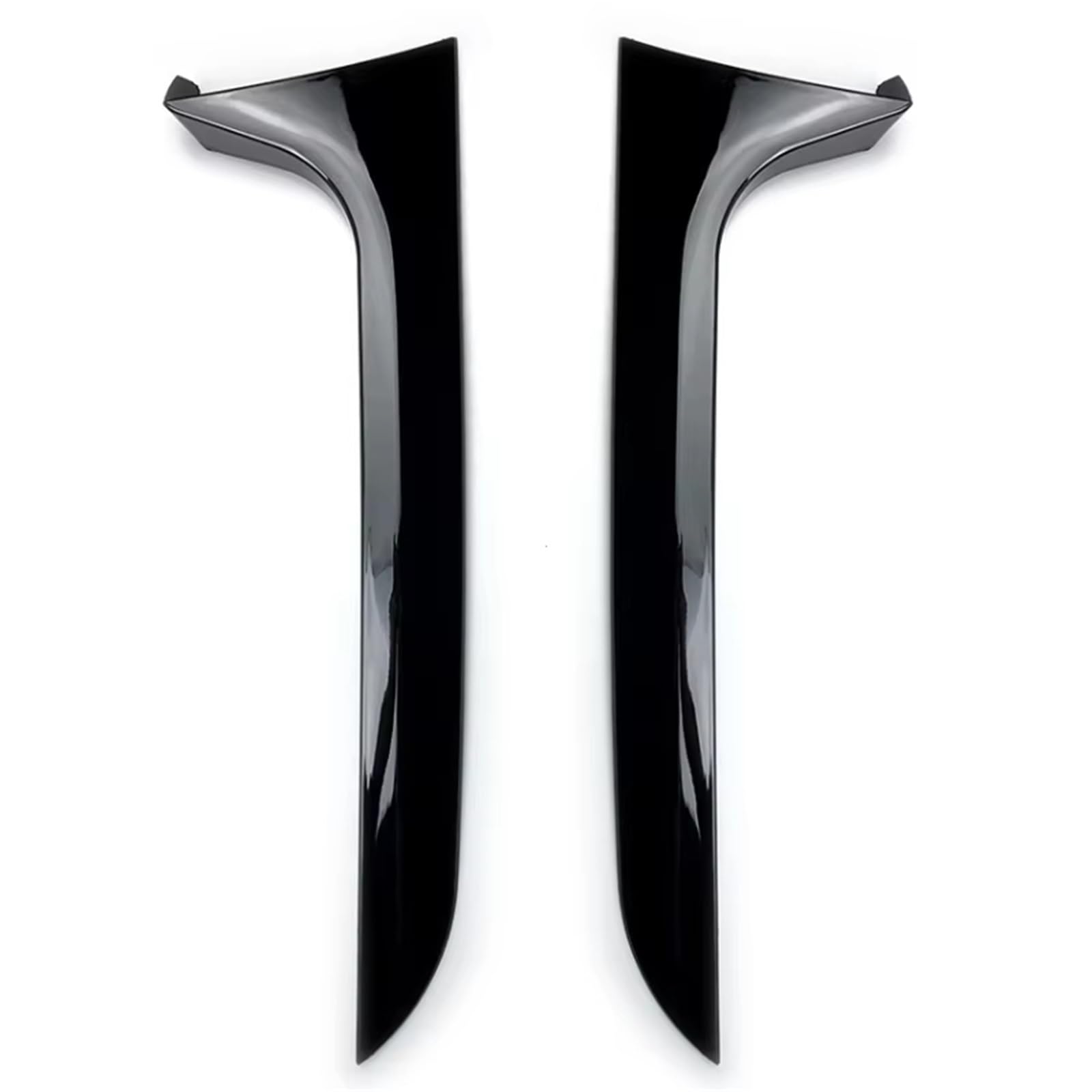 Heckspoiler Regal Für A6 C7 Für Allroad Für TDI Für Quattro 2012-2016 2017 2018 Avant Wagon Heckscheibe Seitenspoiler Heckflosse Canards Splitter Hecklippe Spoiler(Gloss Black) von ZHANFEIS