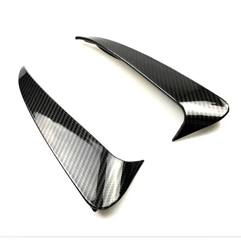 Heckspoiler Regal Für Benz C Coupe C205 AMG 2015 2016 2017 2018 2019 Auto Heckspoiler Seitensplitter Canard Dekoration Abdeckung Trim Hecklippe Spoiler(Carbon Fiber Look) von ZHANFEIS