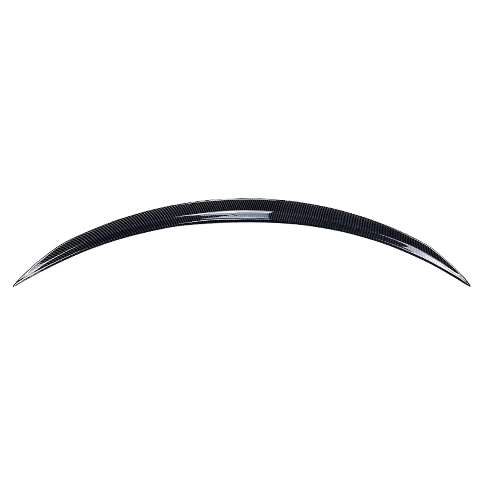 Heckspoiler Regal Für Benz C Klasse W205 C205 C43 C63 C180 C200 C300 C350 AMG Coupe 2015-2021 Hinten Auto Spoiler Flügel Stamm Splitter Lip Hecklippe Spoiler(Carbon Look) von ZHANFEIS