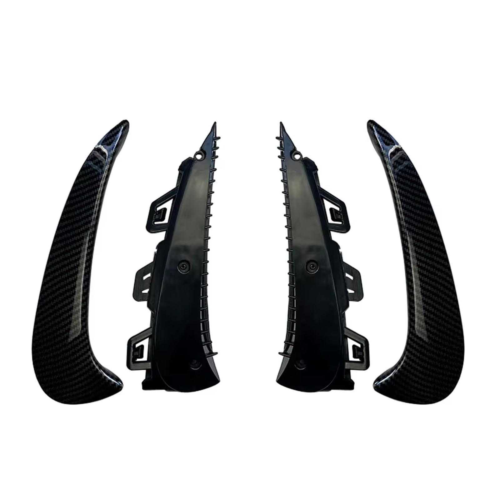 Heckspoiler Regal Für Benz H247 GLA200 GLA220 GLA260 GLA35 GLA45 Für AMG Linie 2020 Zu Up Hinten Lip Bumper Spoiler Canards Splitter Windy Blade Hecklippe Spoiler(Carbon Fiber) von ZHANFEIS