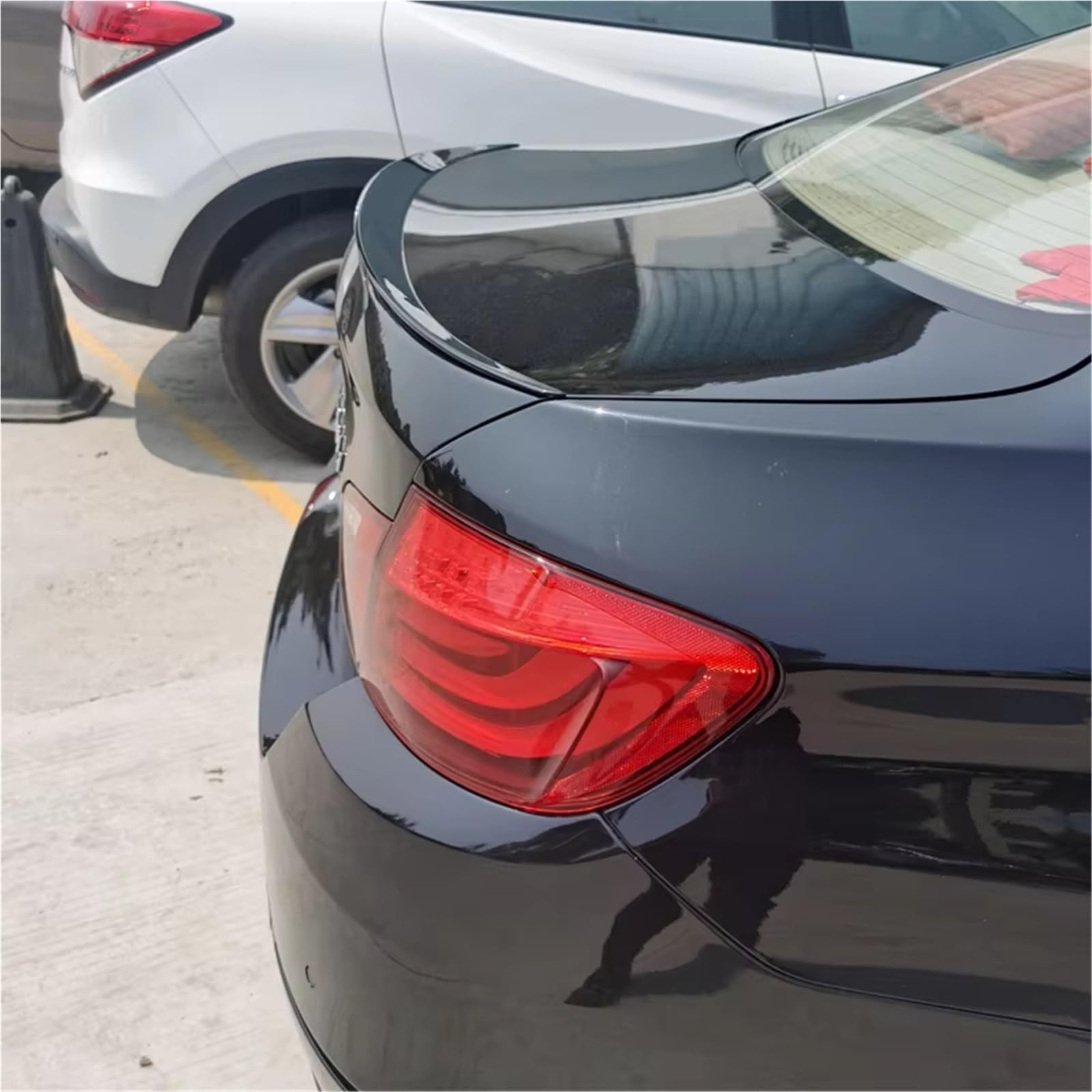 Heckspoiler Regal Für M5 520i 528i 535i 530i 525i F10 F18 2010 2011 2012 2013 2014 2015 2016 Spoiler Hecklippe Spoiler(Gloss Black) von ZHANFEIS