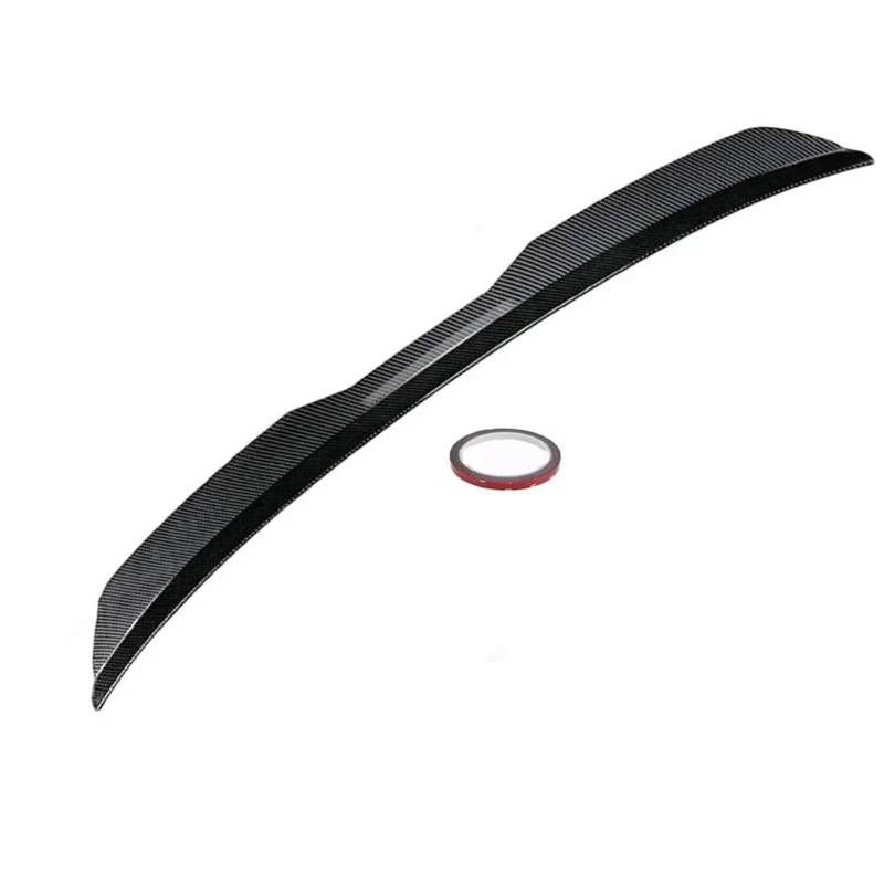 Heckspoiler Regal Für Seat Für Leon 1P 5F MK3 Für ST Cupra Für TGI/FR Fließheck 2013-2024 Auto Heckspoiler Lippe Flügel Heckflügel Bodykits Tuning Hecklippe Spoiler(Carbon Look) von ZHANFEIS
