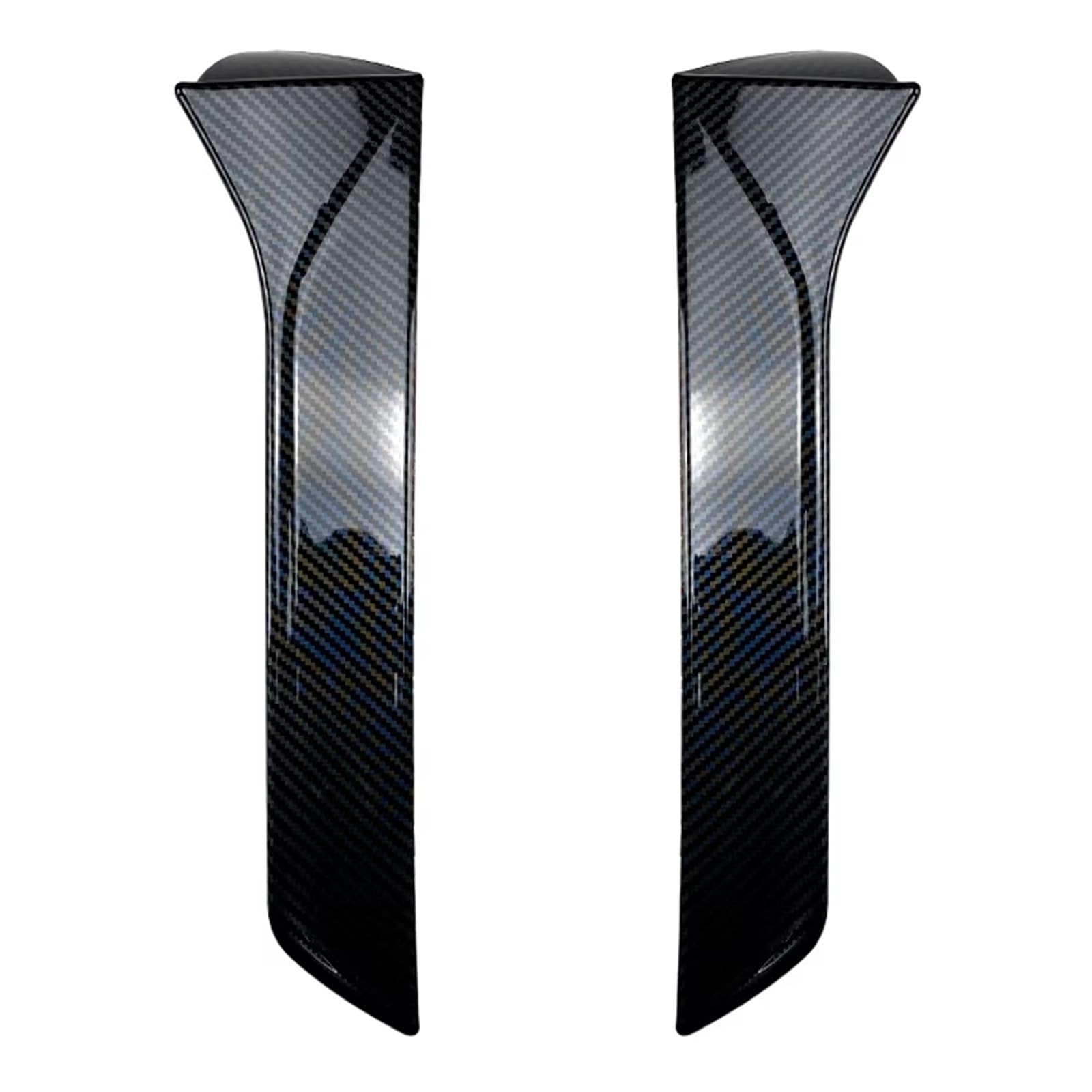Heckspoiler Regal Für Seat Für Leon 5F FR MK3 MK3.5 2012-2016 2017 2018 2019 2020 2021 Heckscheibe Seitenspoiler Heckflügel Canards Splitter Hecklippe Spoiler(Gloss Black) von ZHANFEIS