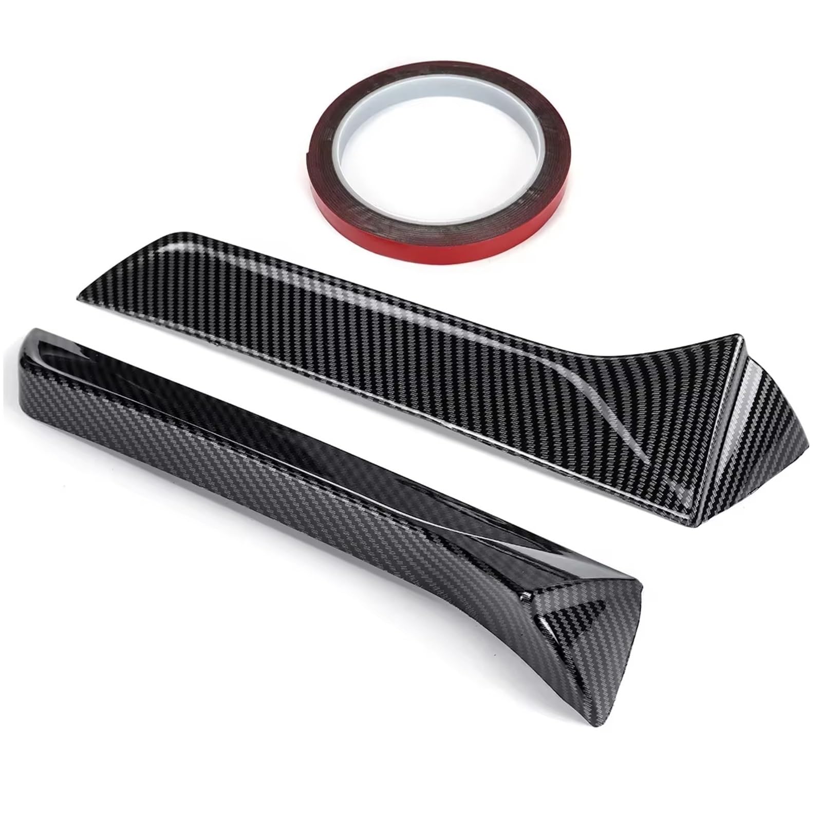 Heckspoiler Regal Für Seat Für Leon 5F FR Mk3 MK3.5 5-türiger Heckdachflügel Seitenkante Heckklappe Heckspoilerlippe Autofensterverkleidung Lippenspoiler Hecklippe Spoiler(Carbon Fiber Look) von ZHANFEIS
