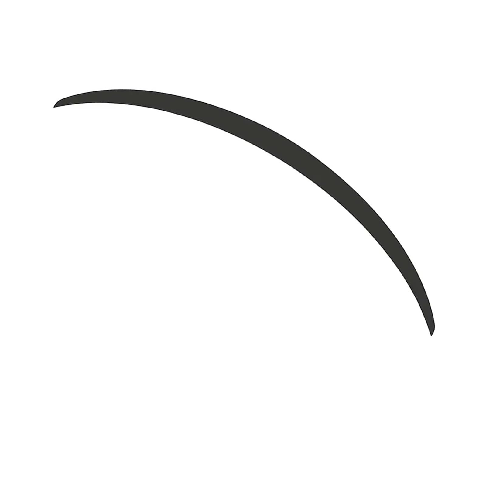 Heckspoiler Regal Für Tesla Für Model Y Für Model 3 2017 2018 2019 2020 2021 2022 2023 2024 Real Carbon Fiber Trunk Wing Spoiler Hecklippe Spoiler(M 3 Matte Black) von ZHANFEIS