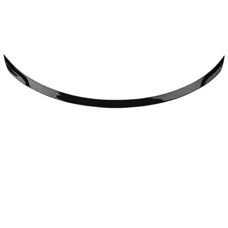 Heckspoiler Regal Für Tesla Für Modell 3 2024 Highland Hinten Stamm Spoiler Flügel Hecklippe Spoiler(Glossy Carbon) von ZHANFEIS