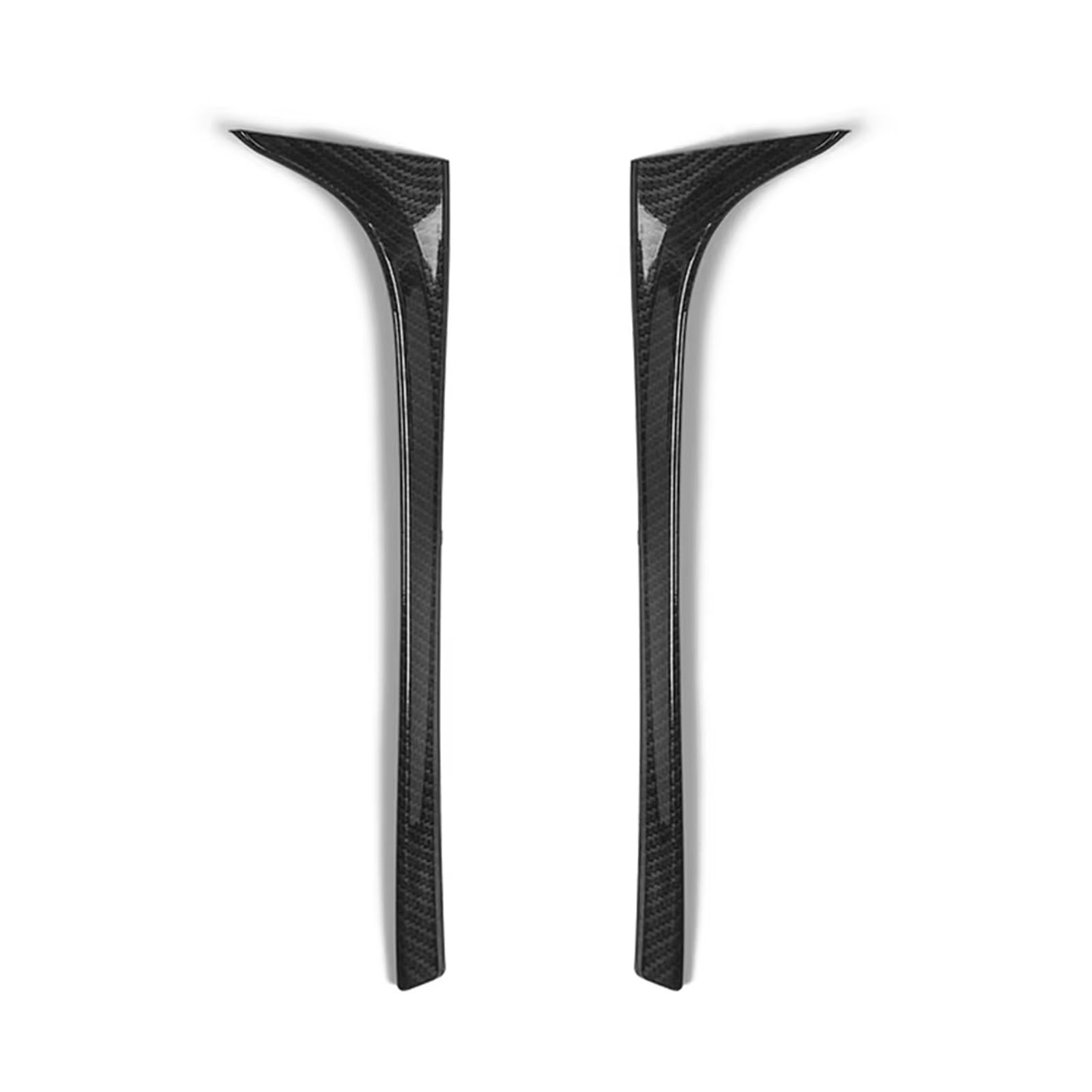 Heckspoiler Regal Für VW Für Golf 7 7.5 MK7 MK7.5 2014 2015 2016 2017 2018 Auto Heckscheibe Canards Seitenkofferraumspoiler Canard Splitter Hecklippe Spoiler(Carbon Fiber) von ZHANFEIS