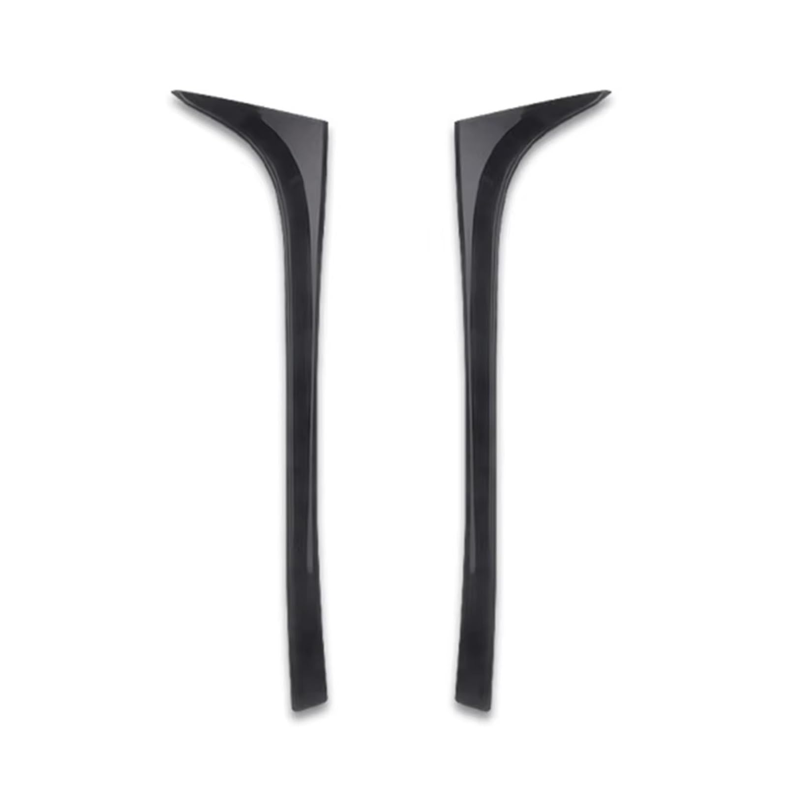 Heckspoiler Regal Für VW Für Golf 7 7.5 MK7 MK7.5 2014 2015 2016 2017 2018 Auto Heckscheibe Canards Seitenkofferraumspoiler Canard Splitter Hecklippe Spoiler(Schwarz) von ZHANFEIS