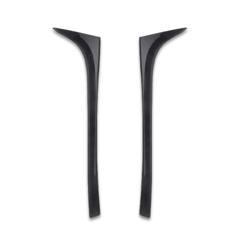 Heckspoiler Regal Für VW Für Golf 7 7.5 MK7 MK7.5 2014 2015 2016 2017 2018 Auto Heckscheibe Canards Seitenkofferraumspoiler Canard Splitter Hecklippe Spoiler(Schwarz) von ZHANFEIS