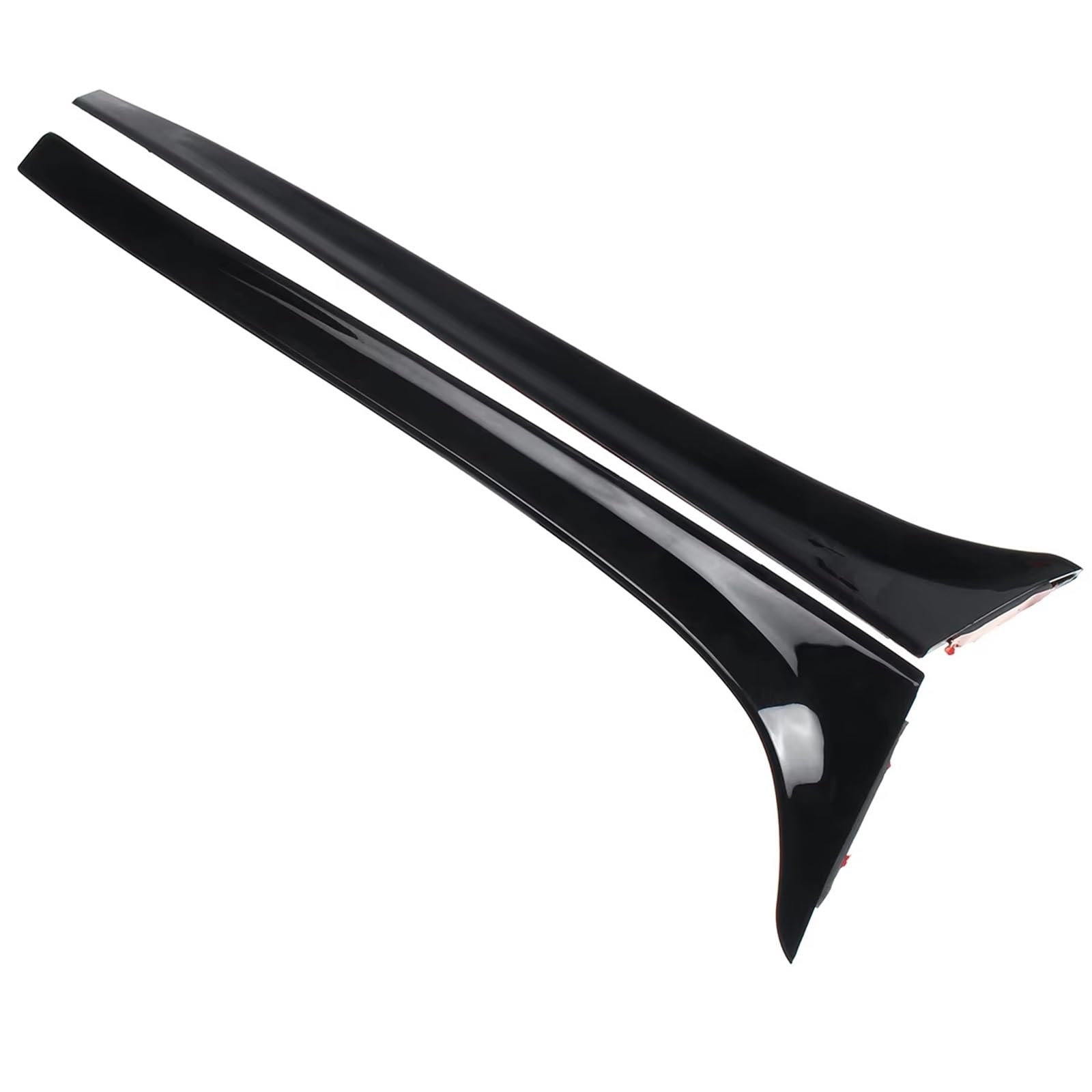 Heckspoiler Regal Für VW Für Golf 7 MK7 Für GTD R 2014 2015 2016 2017 2018 Heckscheibe Seitenspoilerflügel Hecklippe Spoiler(Gloss Black) von ZHANFEIS