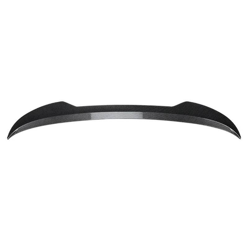 Heckspoiler Regal Für VW Für Golf 8 MK8 R Für GTI Für GTE Für GTD 2020 Bis Up M4 Style Spoiler ABS Heckflügel Glänzend Schwarz Carbon Fiber Hecklippe Spoiler(Carbon Fiber Pattern) von ZHANFEIS