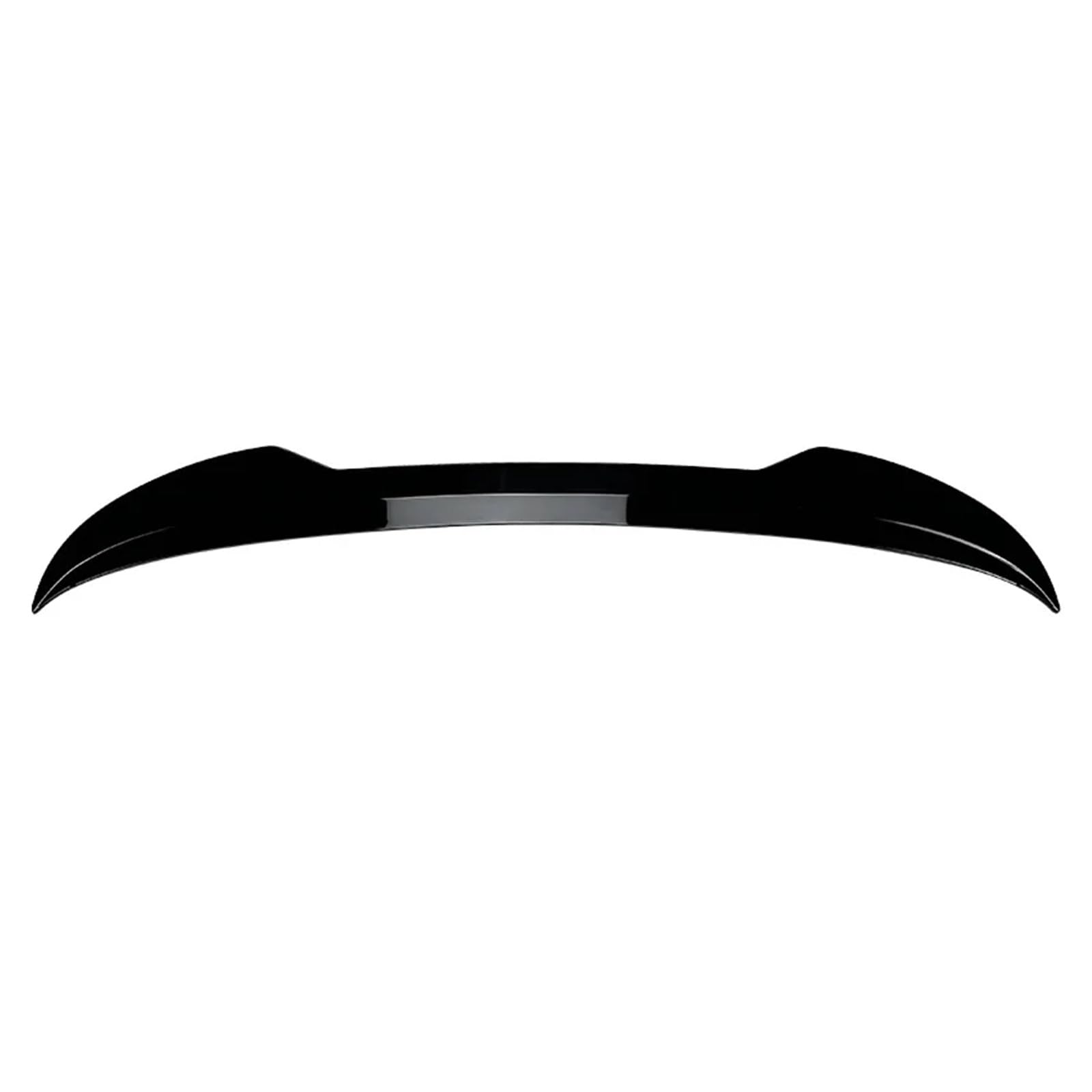 Heckspoiler Regal Für VW Für Golf 8 MK8 R Für GTI Für GTE Für GTD 2020 Bis Up M4 Style Spoiler ABS Heckflügel Glänzend Schwarz Carbon Fiber Hecklippe Spoiler(Glossy Black) von ZHANFEIS