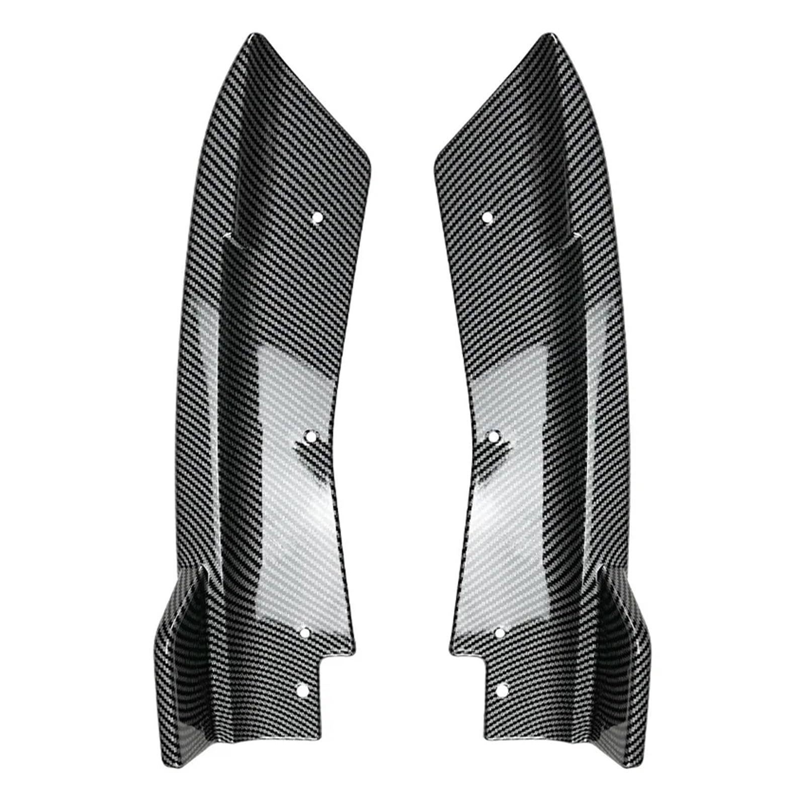 Heckspoiler Regal Für X3 G01 Für LCI Sport 2022 Zu Up Hinten Stoßstange Splitter Canards Seite Spoiler Diffusor Körper Kit Hecklippe Spoiler(Carbon Look) von ZHANFEIS
