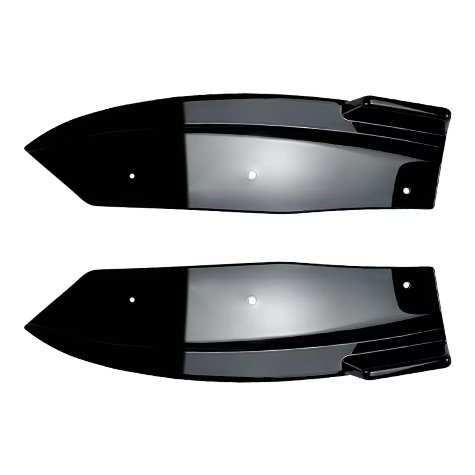 Heckspoiler Regal Für X4 G02 Sport 2018 2019 2020 2021 Heckspoilerlippe Seitenschweller Splitter Spoilerlippen Flügelverkleidung Hecklippe Spoiler(Gloss Black) von ZHANFEIS