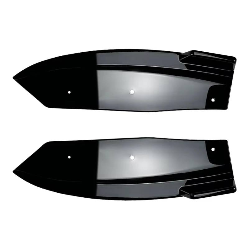 Heckspoiler Regal Für X4 G02 Sport 2018 2019 2020 2021 Heckspoilerlippe Seitenschweller Splitter Spoilerlippen Flügelverkleidung Hecklippe Spoiler(Gloss Black) von ZHANFEIS