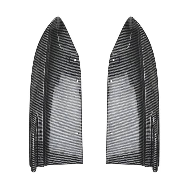 Heckspoiler Regal Für X5 G05 Sport 2019 2020 2021 2022 2023 Auto Hintere Stoßstange Lip Spliter Diffusor Spoiler Abdeckung Ecke ABS Hecklippe Spoiler(Carbon Look) von ZHANFEIS