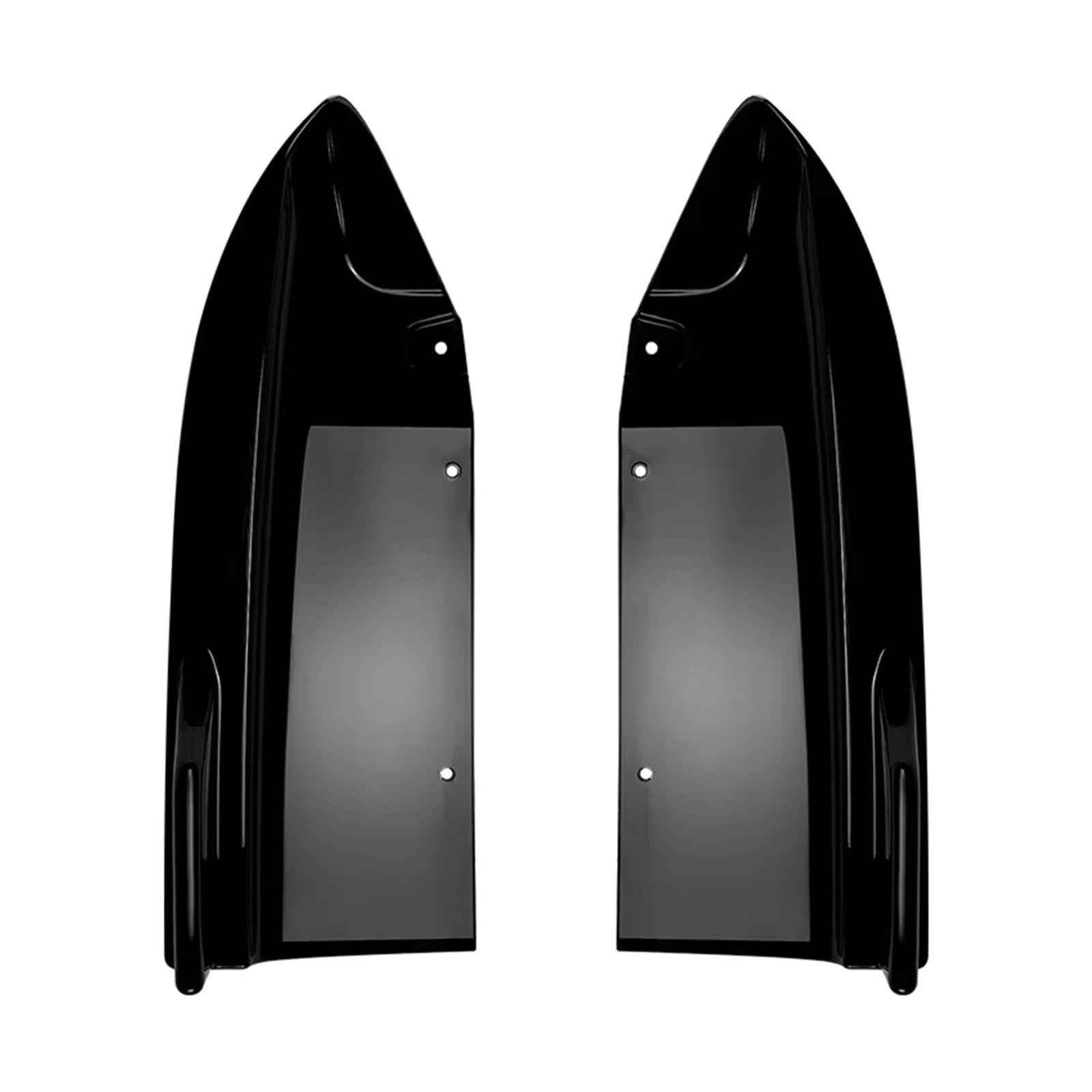 Heckspoiler Regal Für X5 G05 Sport 2019 2020 2021 2022 2023 Auto Hintere Stoßstange Lip Spliter Diffusor Spoiler Abdeckung Ecke ABS Hecklippe Spoiler(Glossy Black) von ZHANFEIS