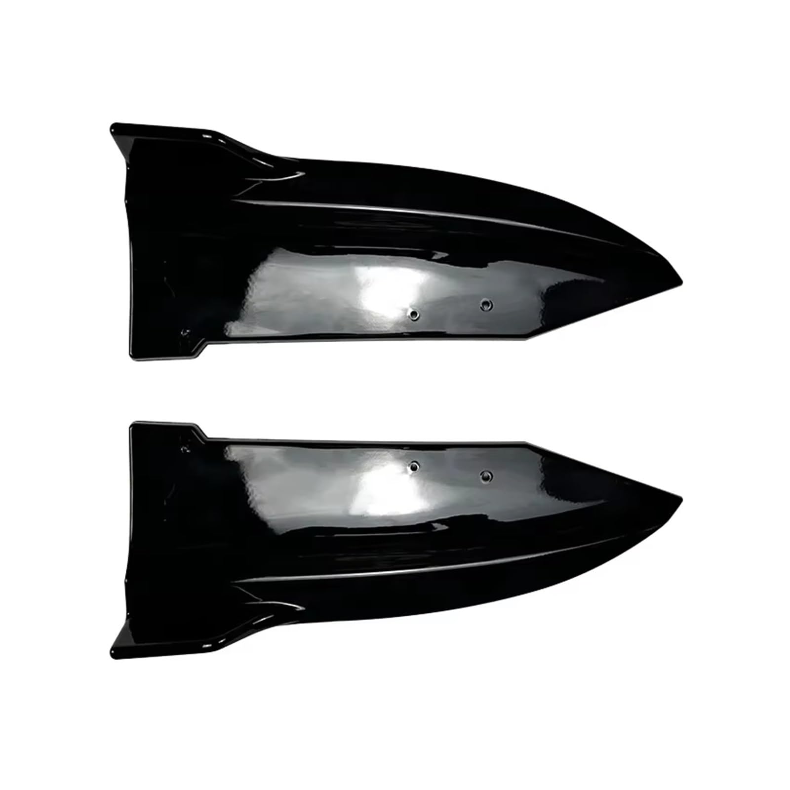 Heckspoiler Regal Für X6 G06 Sport 2020 2021 2022 Auto Heckstoßstange Lip Side Spoiler Splitter Canards Diffusor Durch ABS Body Kit Hecklippe Spoiler(Gloss Black) von ZHANFEIS