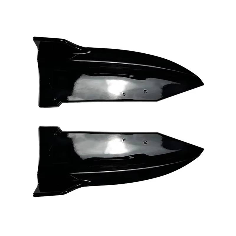 Heckspoiler Regal Für X6 G06 Sport 2020 2021 2022 Auto Heckstoßstange Lip Side Spoiler Splitter Canards Diffusor Durch ABS Body Kit Hecklippe Spoiler(Gloss Black) von ZHANFEIS