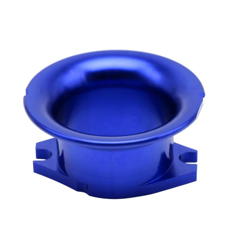 Motorrad Ansaugluftfilter Für FCR Luftfilter Vergaser Lufttrichter Trompete Luftfilter Tasse CNC Aluminium Wind Horn Tasse Motorrad Teile Filter Ansaugreiniger(Blue) von ZHANFEIS