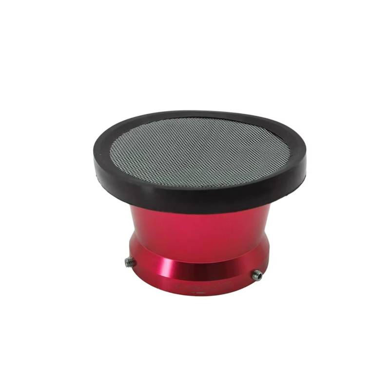 Motorrad Ansaugluftfilter Für PE PWK21 24 26 28 30 32 34 50mm 55mm Motorrad Vergaser Luftfilter Tasse Wind Horn Tasse Ansaugrohr Mit Net Mesh Filter Ansaugreiniger(55mm red) von ZHANFEIS
