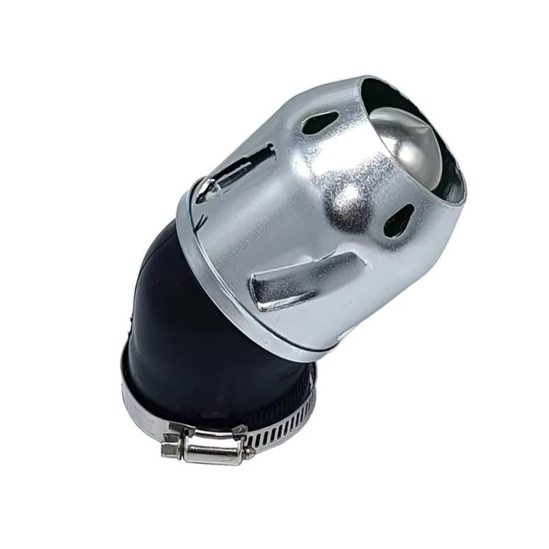 Motorrad Ansaugluftfilter Für Suzuki Universal-Luftfilter Motorrad Pilzkopf Filter High Flow Air Intake ATV Pit Dirt Bike Filter Ansaugreiniger(Silber) von ZHANFEIS