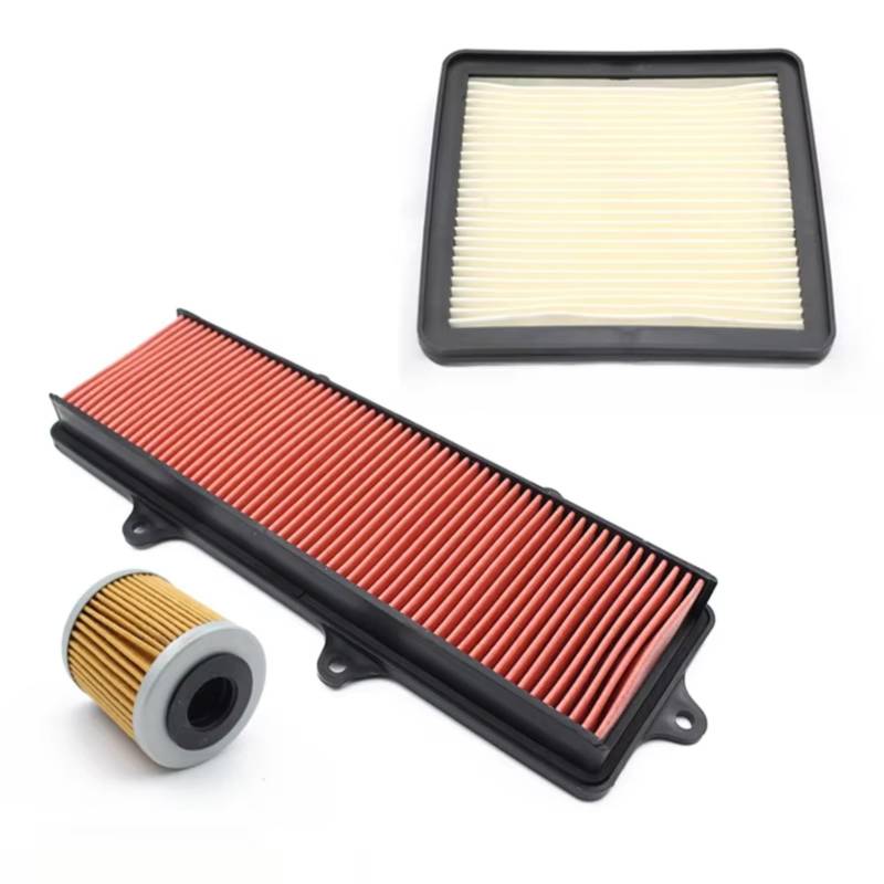 Motorrad Ansaugluftfilter Für ZONTES 310M ZT310-M Ansaugreiniger Motorwartungsteile Motorrad Luftfilter Ölfilter Filter Ansaugreiniger(1 Set - 3PCS) von ZHANFEIS