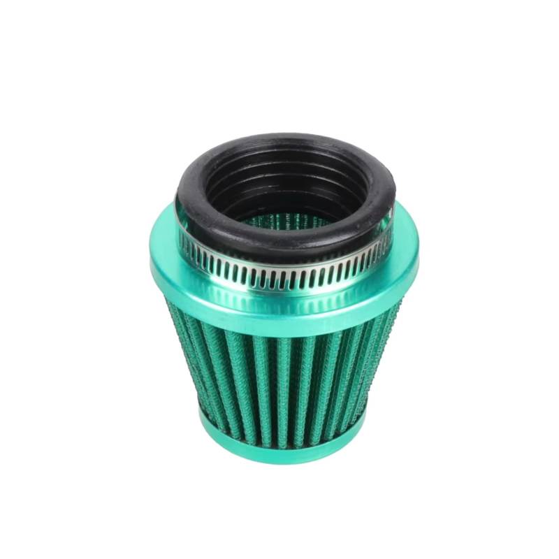 Motorrad Ansaugluftfilter Universal 38mm Motorrad Luftfilter Intake Induction Kit Für GY6 50cc 110cc 125cc Motorrad Roller Dirt Pit Bike ATV Quad Bugg Filter Ansaugreiniger(45mm Green) von ZHANFEIS