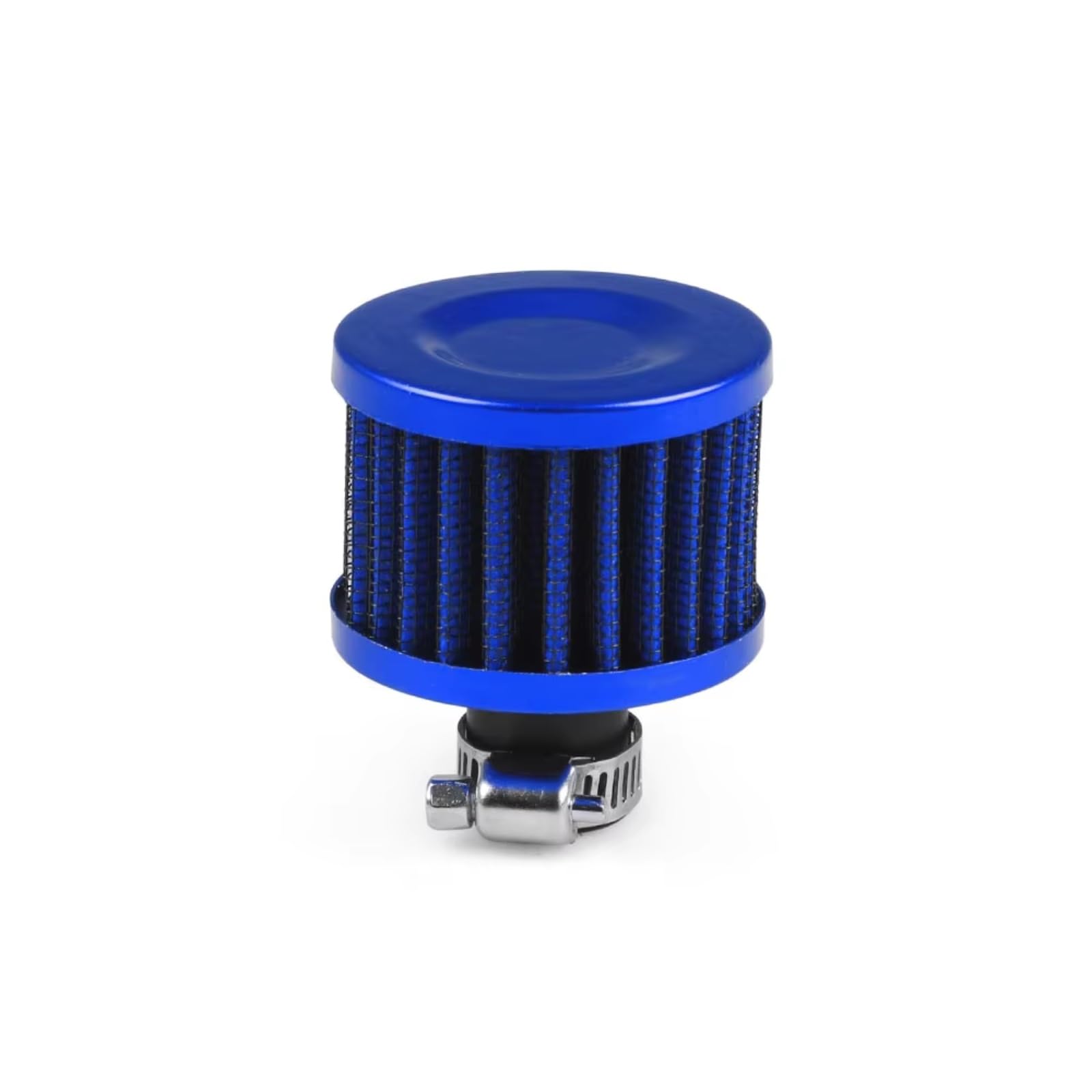 Motorrad Ansaugluftfilter Universal-Luftfilter Klein 12 Mm Motorrad Turbo High Flow Racing Cold Air Intake Filter Pilzkopf Autozubehör Filter Ansaugreiniger(Blue) von ZHANFEIS