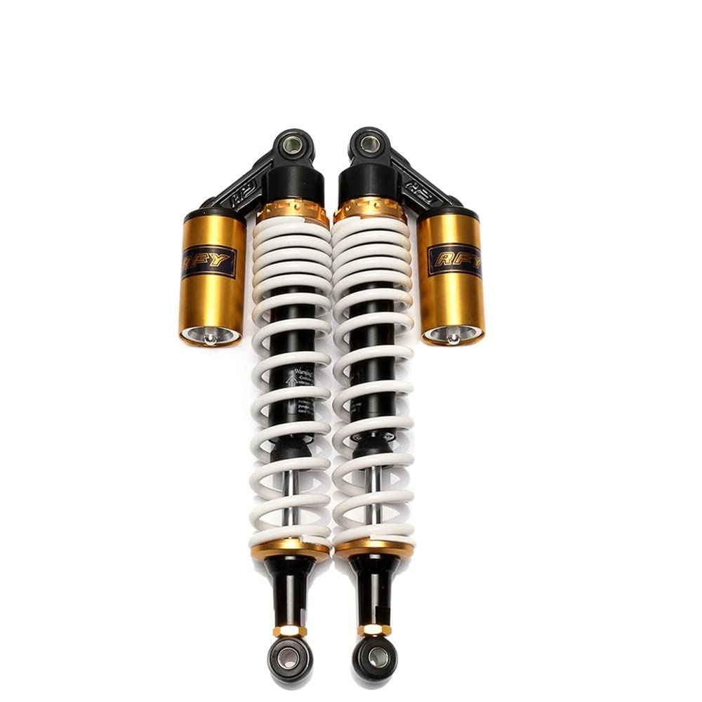 Motorrad StoßDäMpfer Universal 400 mm 15 3/4 Zoll;Motorrad Air Shock Absorber Hinterradaufhängung Quad Scooter Dirt Bike Motor Fallschutz StoßDäMpfer(3) von ZHANGSHUMIN
