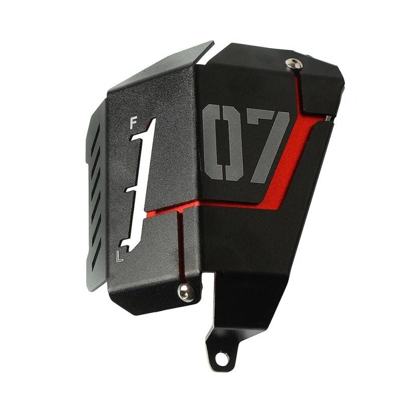 ZHANGTONG Motorrad Kühlerschutzgitter MT 07 Kühlerschutz Kühlmittel-Rückgewinnungstank-Abschirmungsabdeckung Für MT-07 MT07 FZ07 FZ 07 2014 2015 2016 2018 2019 2020 2021 von ZHANGTONG