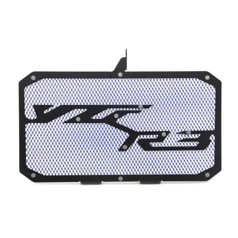 ZHANGTONG Motorrad Kühlerschutzgitter Motorrad Aluminium Kühlergrill Grill Abdeckung Schutz Protector Kühlmittel Tank Abschirmung Für YZF R3 YZF-R3 2014-2021 von ZHANGTONG