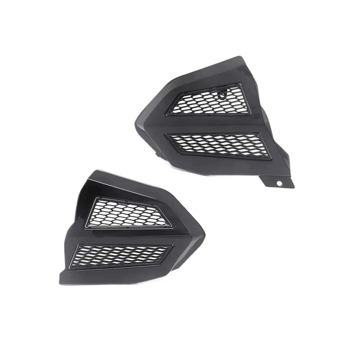 ZHANGTONG Motorrad Kühlerschutzgitter Motorrad Motor Getriebe Abdeckungen Für Go&ldWing GL1800 F6B 2018-2021 Verkleidung Kühlergrill Abdeckung (Schwarz) von ZHANGTONG