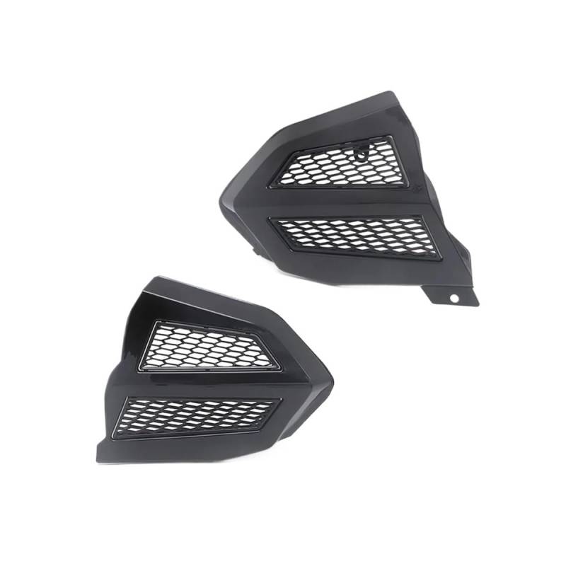 ZHANGTONG Motorrad Kühlerschutzgitter Motorrad Motor Getriebe Abdeckungen Für Go&ldWing GL1800 F6B 2018-2021 Verkleidung Kühlergrill Abdeckung (Schwarz) von ZHANGTONG