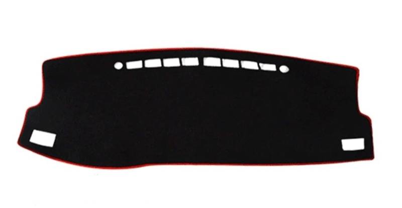 Auto Dash Mat Auto Dashboard Abdeckung Dash Mat Dashmat Matten Sonnenschutz Pad Instrument Plattform Für Corolla Für Levin 2014 2015 2016 2017 2018 Auto Dashboard Cover(Red) von ZHANGWENLING