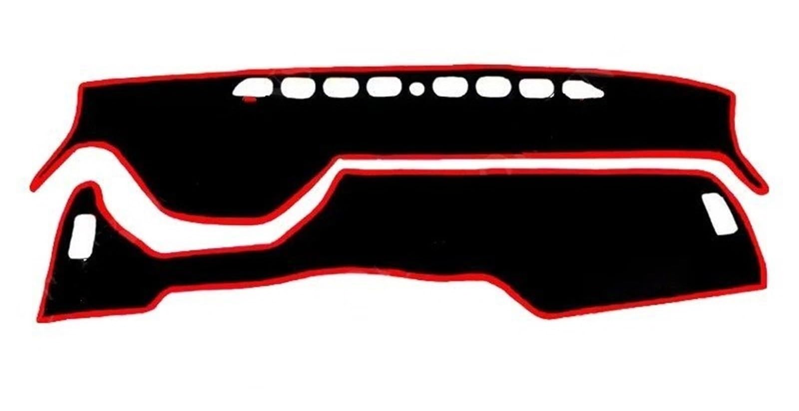 Auto Dash Mat Für Changan Für CS55 CS 55 Plus 2022 2023 2024 Auto Armaturenbrett Abdeckung Mattenhülle Teppichunterlage Sonnenschutz Rutschfester Auto Dashboard Cover(Right Hand Drive) von ZHANGWENLING
