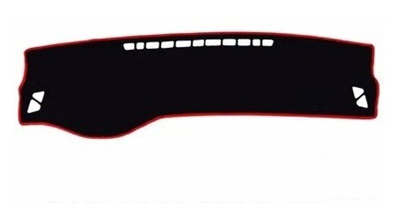 Auto Dash Mat Für Chery Für A5 2007 2008 2009 Auto Armaturenbrett Vermeiden Licht Pad Instrument Plattform Schreibtisch Abdeckung Matten Teppiche Auto Dashboard Cover(Red) von ZHANGWENLING