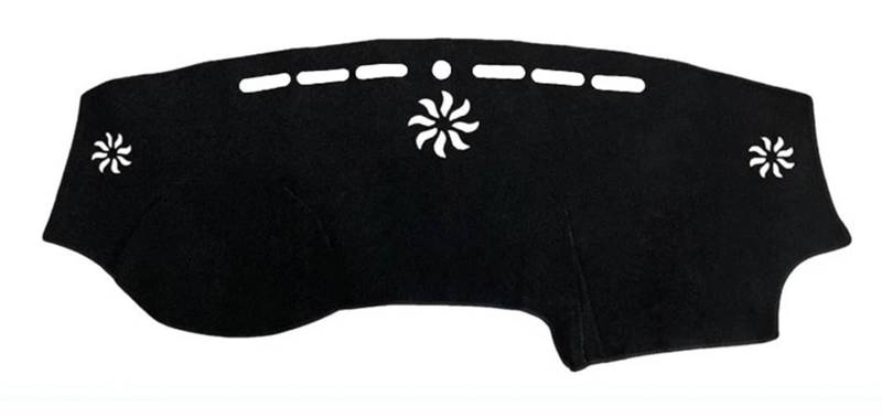 Auto Dash Mat Für Chrysler 300 300C LD Für Lancia Thema 2011-2022 Auto Armaturenbrett Abdeckung Teppich Armaturenbrett Matte Sonnenschutz Anti-UV Teppich Pad Kissen Auto Dashboard Cover(LHD Red Edge) von ZHANGWENLING