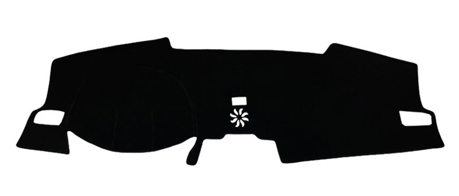 Auto Dash Mat Für Civic FE FL Mk11 2022 2023 Auto Armaturenbrett Abdeckung Teppich Dash Matte Sonnenschutz Anti-UV Teppich Pad Kissen Auto Dashboard Cover(RHD Black Edge) von ZHANGWENLING