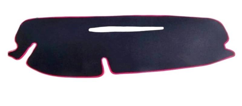 Auto Dash Mat Für Dacia Für Duster 2011 2 Lagige Auto Armaturenbrett Abdeckung Capet Cape Dashmat Sonnenschutz Pad Abdeckung Teppich Armaturenbrettmatte Auto Dashboard Cover(Red) von ZHANGWENLING
