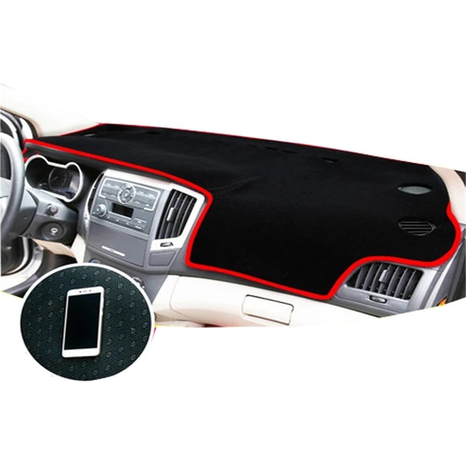 Auto Dash Mat Für Dong FENG AX3 AX4 AX5 AX7 Auto Dashboard Vermeiden Licht Pad Instrument Plattform Schreibtisch Abdeckung Matten Teppiche Auto Dashboard Cover(2) von ZHANGWENLING