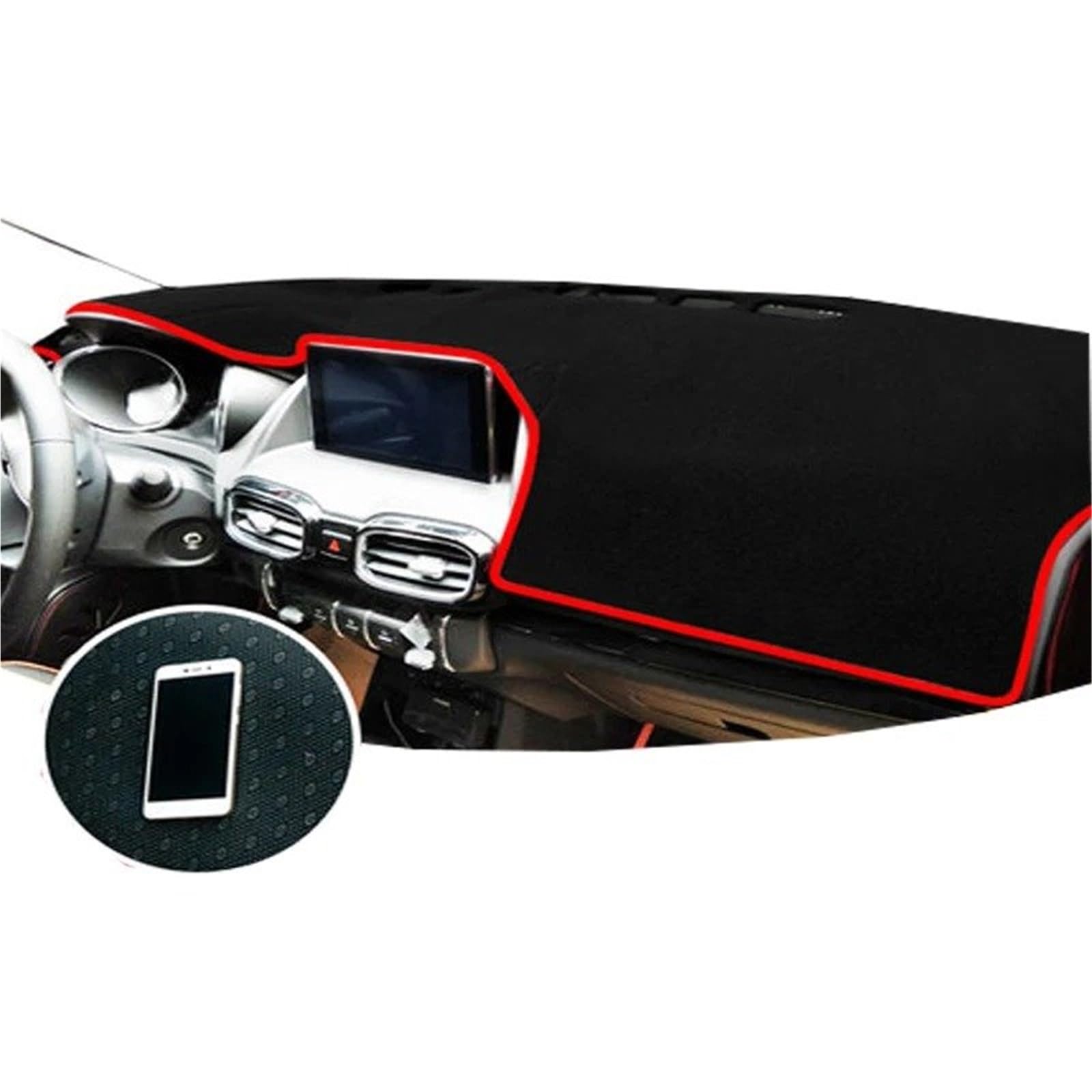 Auto Dash Mat Für Dong FENG AX3 AX4 AX5 AX7 Auto Dashboard Vermeiden Licht Pad Instrument Plattform Schreibtisch Abdeckung Matten Teppiche Auto Dashboard Cover(3) von ZHANGWENLING