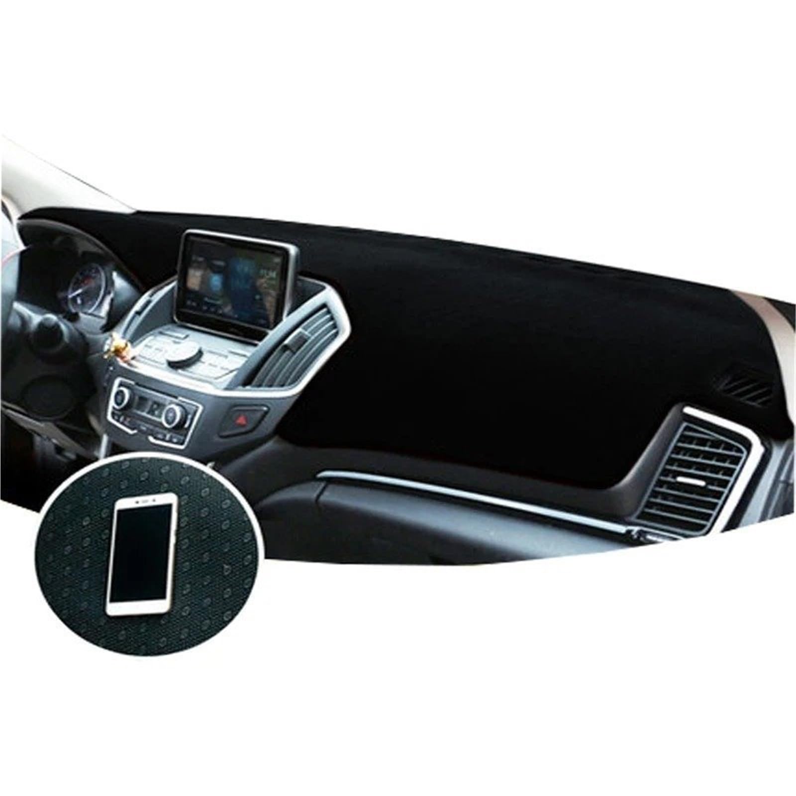 Auto Dash Mat Für Dong FENG AX3 AX4 AX5 AX7 Auto Dashboard Vermeiden Licht Pad Instrument Plattform Schreibtisch Abdeckung Matten Teppiche Auto Dashboard Cover(6) von ZHANGWENLING