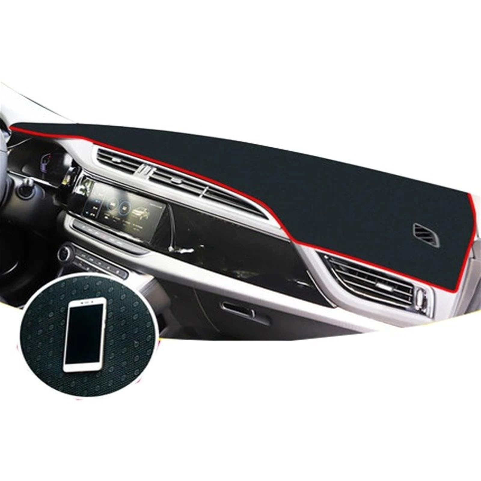 Auto Dash Mat Für Dong FENG AX3 AX4 AX5 AX7 Auto Dashboard Vermeiden Licht Pad Instrument Plattform Schreibtisch Abdeckung Matten Teppiche Auto Dashboard Cover(9) von ZHANGWENLING