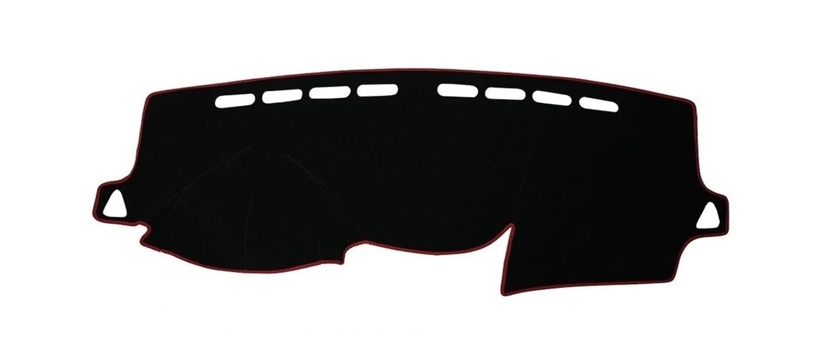Auto Dash Mat Für Hyundai Solaris Für Accent RB 2011 2012 2013 2014 2015 2016 Dash Matte Anti-Uv Teppiche Auto Dashboard Abdeckung Auto Dashboard Cover(Red Polyester) von ZHANGWENLING