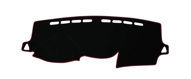 Auto Dash Mat Für Hyundai Solaris Für Accent RB 2011 2012 2013 2014 2015 2016 Dash Matte Anti-Uv Teppiche Auto Dashboard Abdeckung Auto Dashboard Cover(Red Polyester) von ZHANGWENLING