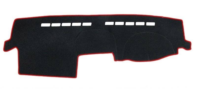 Auto Dash Mat Für Isuzu D-Max LUV Für Colorado Rodeo KB LB Canyon 2002-2012 Anti Rutsch Matte Armaturenbrett Abdeckung Pad Sonnenschirm Auto Dashboard Cover(Red) von ZHANGWENLING
