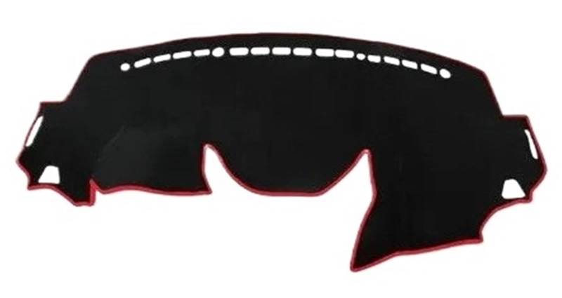 Auto Dash Mat Für JAC J6 2014 2015 2016 Auto Dashboard Vermeiden Licht Pad Instrument Plattform Schreibtisch Abdeckung Matten Teppiche Auto Dashboard Cover(RED) von ZHANGWENLING