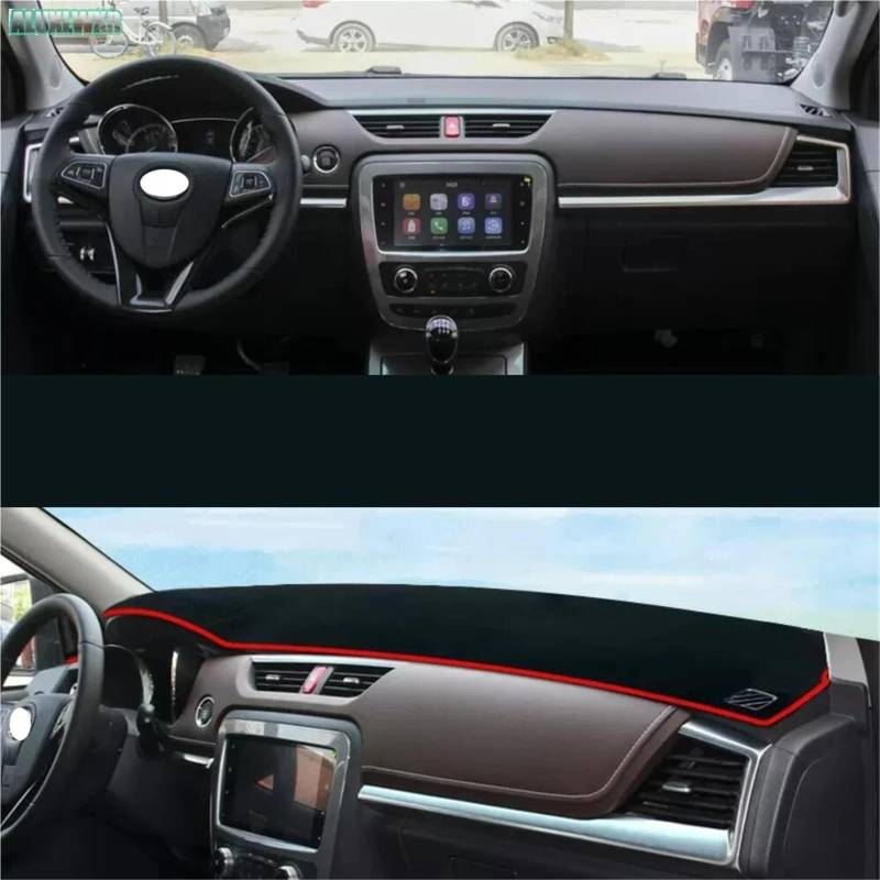 Auto Dash Mat Für JAC Jak T8 Frison 2018 2019 2020 Auto Dashboard Vermeiden Licht Pad Instrument Plattform Schreibtisch Abdeckung Matten Teppiche Auto Dashboard Cover(C) von ZHANGWENLING